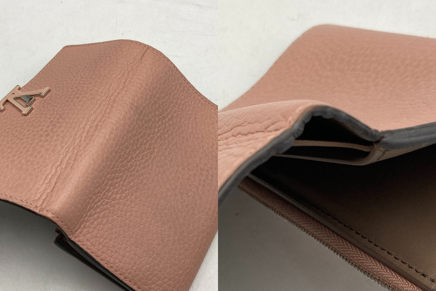 LOUIS VUITTON ルイヴィトン ポルトフォイユカプシーヌ 3つ折り財布  M62156 中古 D4