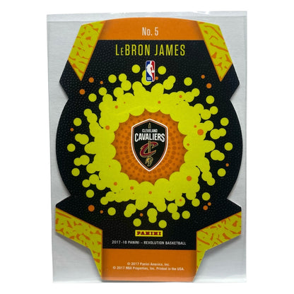 PANINI NBAカード REVOLUTION DIE-CUT LEBRON JAMES CAVALIERS #5 中古 IT2