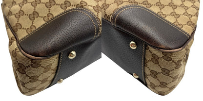 グッチ GUCCI プリンシー GGキャンバス トートバッグ 163805 鞄 ブランド レディース レザー おしゃれ 中古 W４