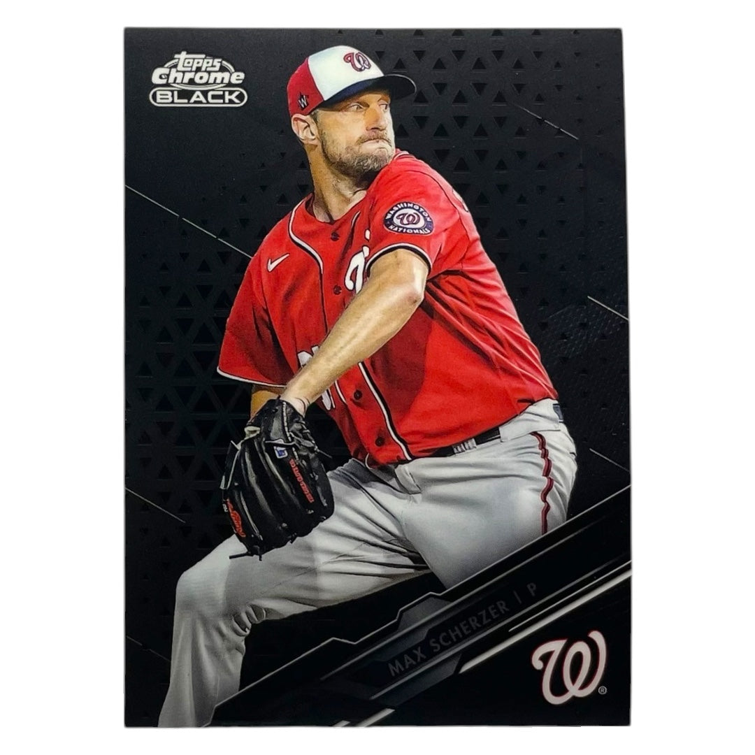 TOPPS MLBカード CHROME MAX SCHERZER WASHINGTON NATIONALS #19 中古 IT2