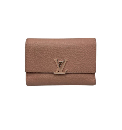 LOUIS VUITTON ルイヴィトン ポルトフォイユカプシーヌ 3つ折り財布  M62156 中古 D4