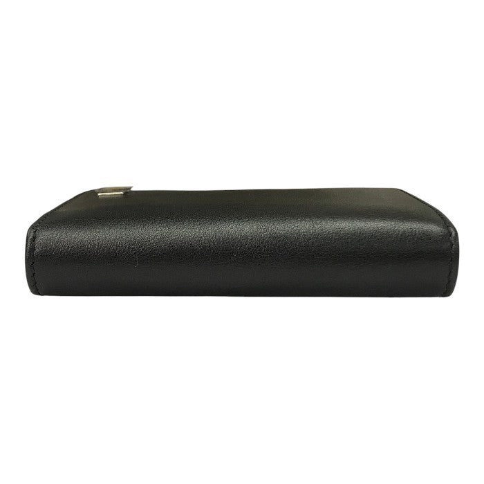 dunhill ダンヒル サイドカー 名刺入れ/カードケース メンズ レザー ロゴプレート ビジネス ブラック QD4700A 中古 T1