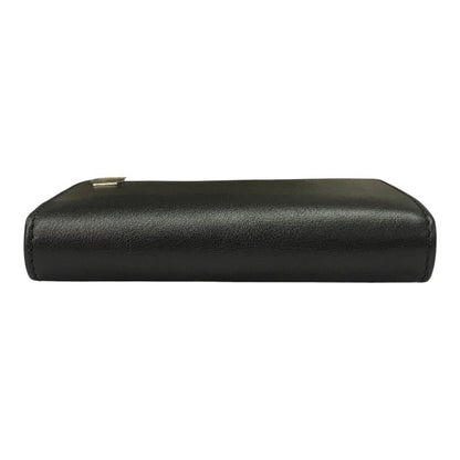 dunhill ダンヒル サイドカー 名刺入れ/カードケース メンズ レザー ロゴプレート ビジネス ブラック QD4700A 中古 T1