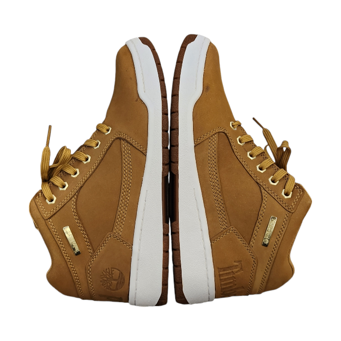 Timberland ティンバーランド BRIDGTON CHUKKA ブリッジトン チャッカ スニーカー メンズ ハイカット ヌバック WHEAT NUBUCK ブラウン 26cm A2QU3 中古 T1