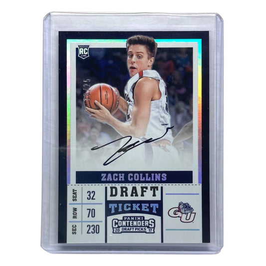 PANINI NBAカード CONTENDERS DRAFT PICKS ZACH COLLINS GONZAGA BULLDOGS /25 #58 中古 IT2