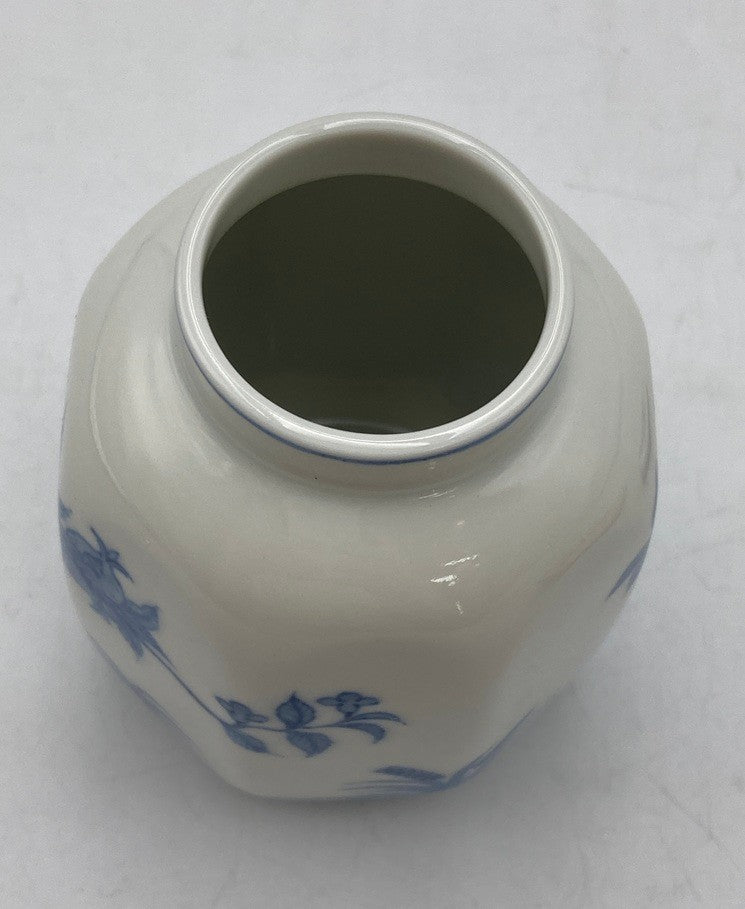 御室焼 和善造 北村和善  紫交趾三仙果 茶心壷 中古 D4