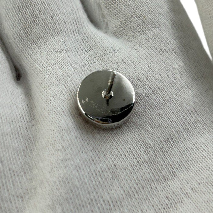 COACH コーチ ピアス ストーン スタッド シルバー/ブラック F54504 アクセサリー ブランド かわいい 中古 W1