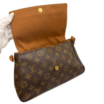 LOUIS VUITTON ルイヴィトン モノグラム ミニルーピング ハンドバッグ M51147 鞄 ブランド おしゃれ レディース 中古 W４