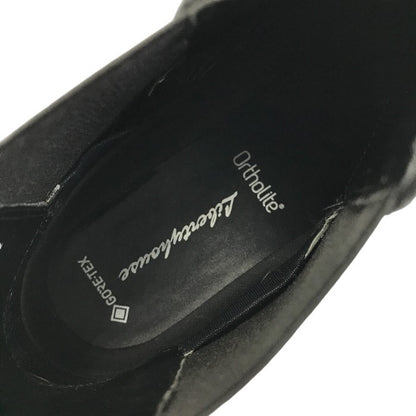 Libertyhouse リバティハウス サイドゴア ブーツ メンズ GORE-TEX 透湿 防水 リバティーハウス レザー ブラック 25cm LHO-703 中古 T1