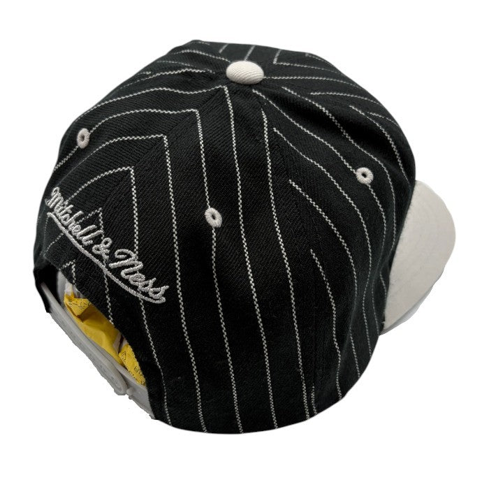 mitchell＆ness ミッチェル＆ネス ロサンゼルス キングス キャップ メンズ 帽子 ストライプ カジュアル ストリート 中古 W４