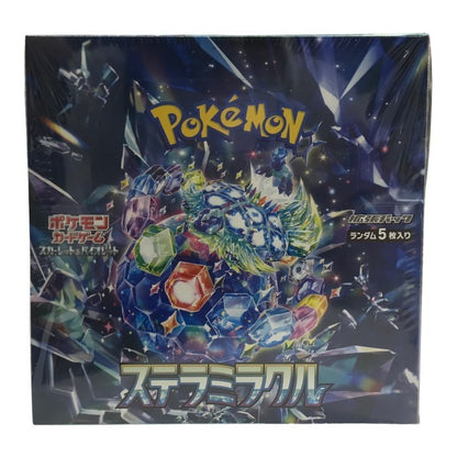 ポケモンカードゲーム スカーレット＆バイオレット 拡張パック ステラミラクル BOX 1ボックス/30パック入り 中古 T1