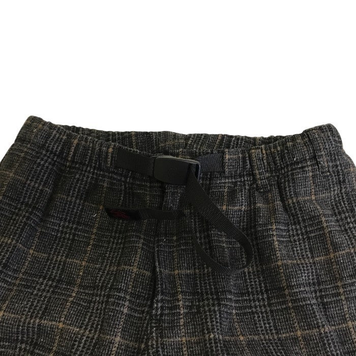 グラミチ GRAMICCI メンズ ウール ブレンド ニューナローパンツ GMP-19F061 (S, GCG：グレンチェックグレー) 秋 冬 チェック柄 中古 W1