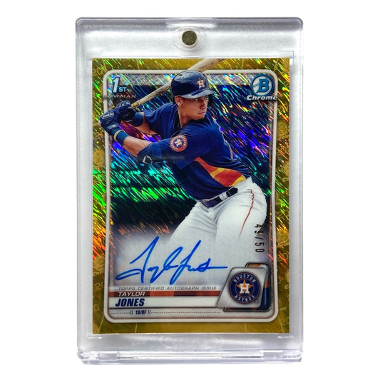 TOPPS MLBカード BOWMAN CHROME TAYLOR JONES ASTROS 49/50 #CPA- TJ 中古 IT2