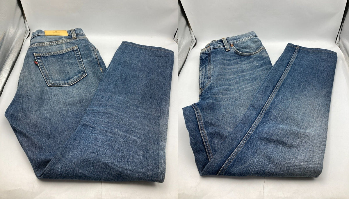 GUCCI グッチ ストレート デニムパンツ 131120 Z1714 サイズ48 メンズ 中古 D4
