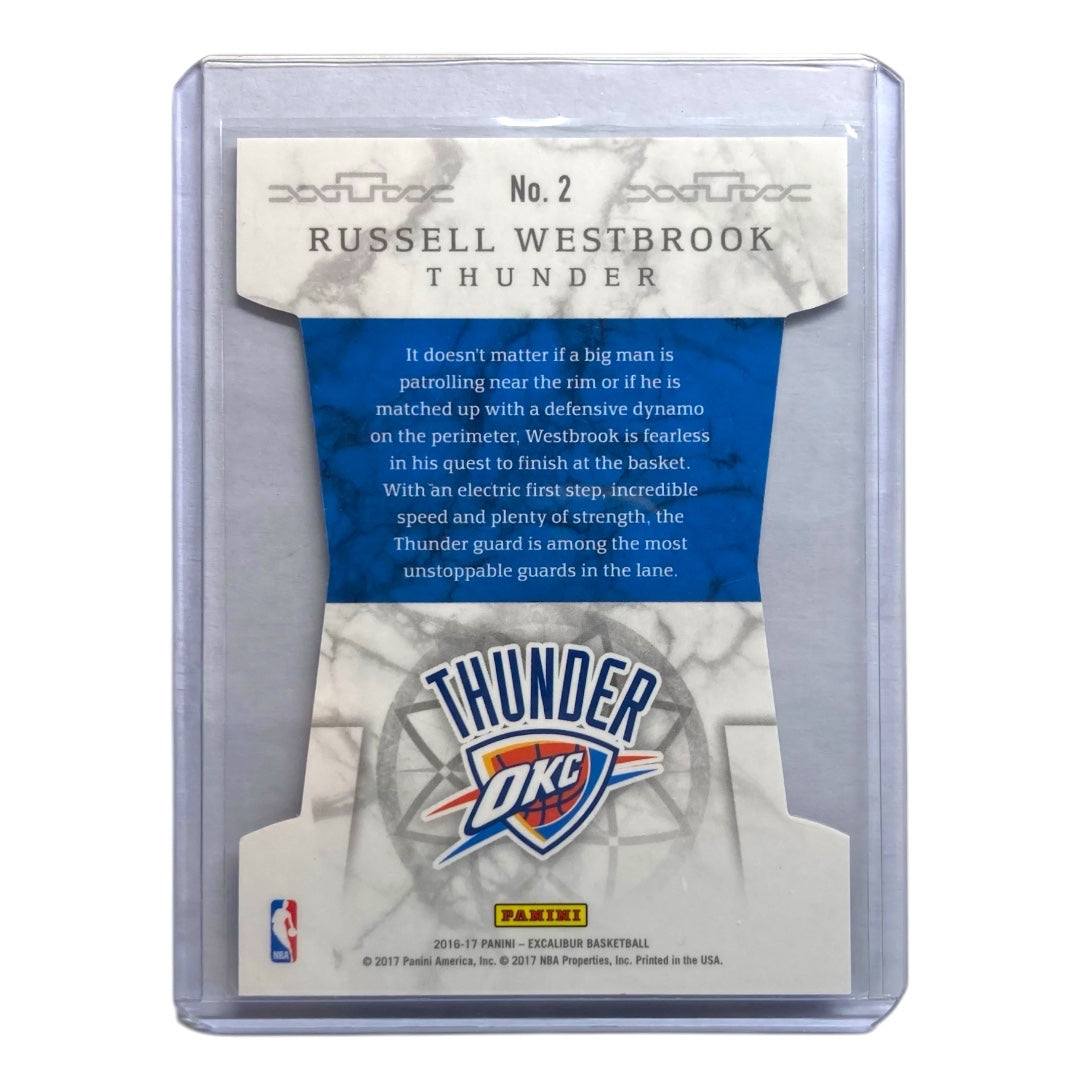 PANINI NBAカード EXCALIBUR DIE CUT RUSSELL WESTBROOK THUNDER /49 #2 中古 IT2