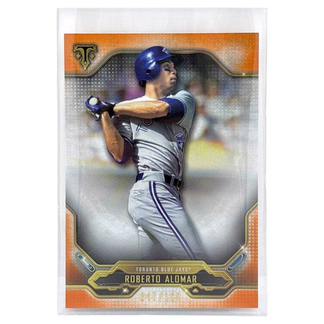 TOPPS MLBカード TRIPLE THREADS ROBERTO ALOMAR TORONTO BLUE JAYS /199 #93 中古 IT1