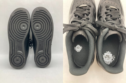 NIKE ナイキ エアフォース1 '07  ブラック/ブラック CW2288-001 サイズ27cm 中古 D4