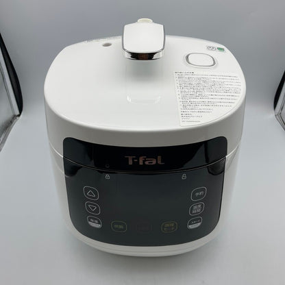 ティファール コンパクト電気圧力鍋 ラクラ・クッカー ホワイト CY3511JP T-fal マルチクッカー 1台12役 時短 タイパ 中古 R1