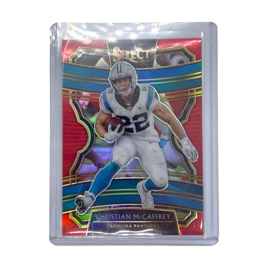 PANINI NFLカード SELECT CONCOURSE PRIZM CHRISTIAN McCAFFREY CAROLINA PANTHERS 22/99 #46 中古 IT1