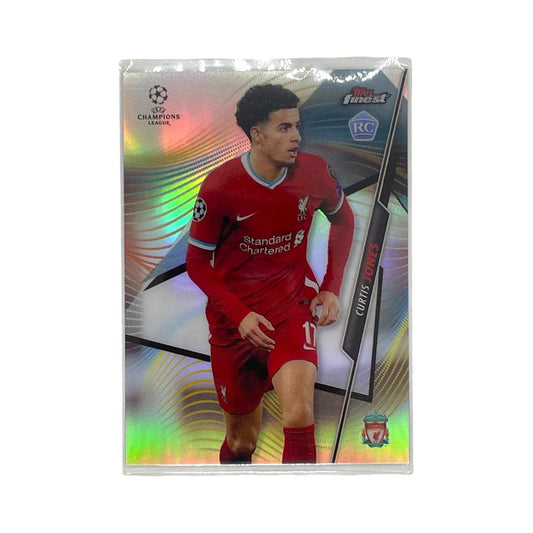 TOPPS サッカーカード FINEST REFRACTOR CURTIS JONES LIVERPOOL #95 中古 IT1
