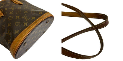 LOUIS VUITTON ルイヴィトン バケットPM モノグラム M42238 トートバッグ ブランド レディース おしゃれ 中古 W1