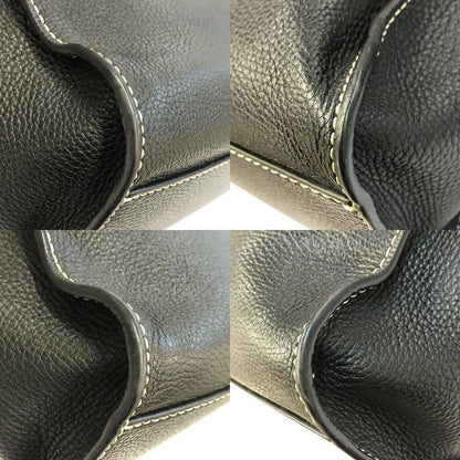 MARC JACOBS マークジェイコブス THE GRIND トートバッグ レディース レザー ショルダー シンプル 通勤 通学 ブラック M0012669 中古 T1