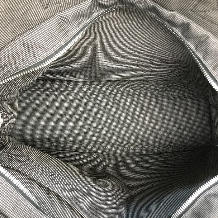 HERMES エルメス エールライン MM キャンバス トートバッグ ユニセックス A4収納 キャンバス 通勤 通学 チャコールグレー 中古 T1