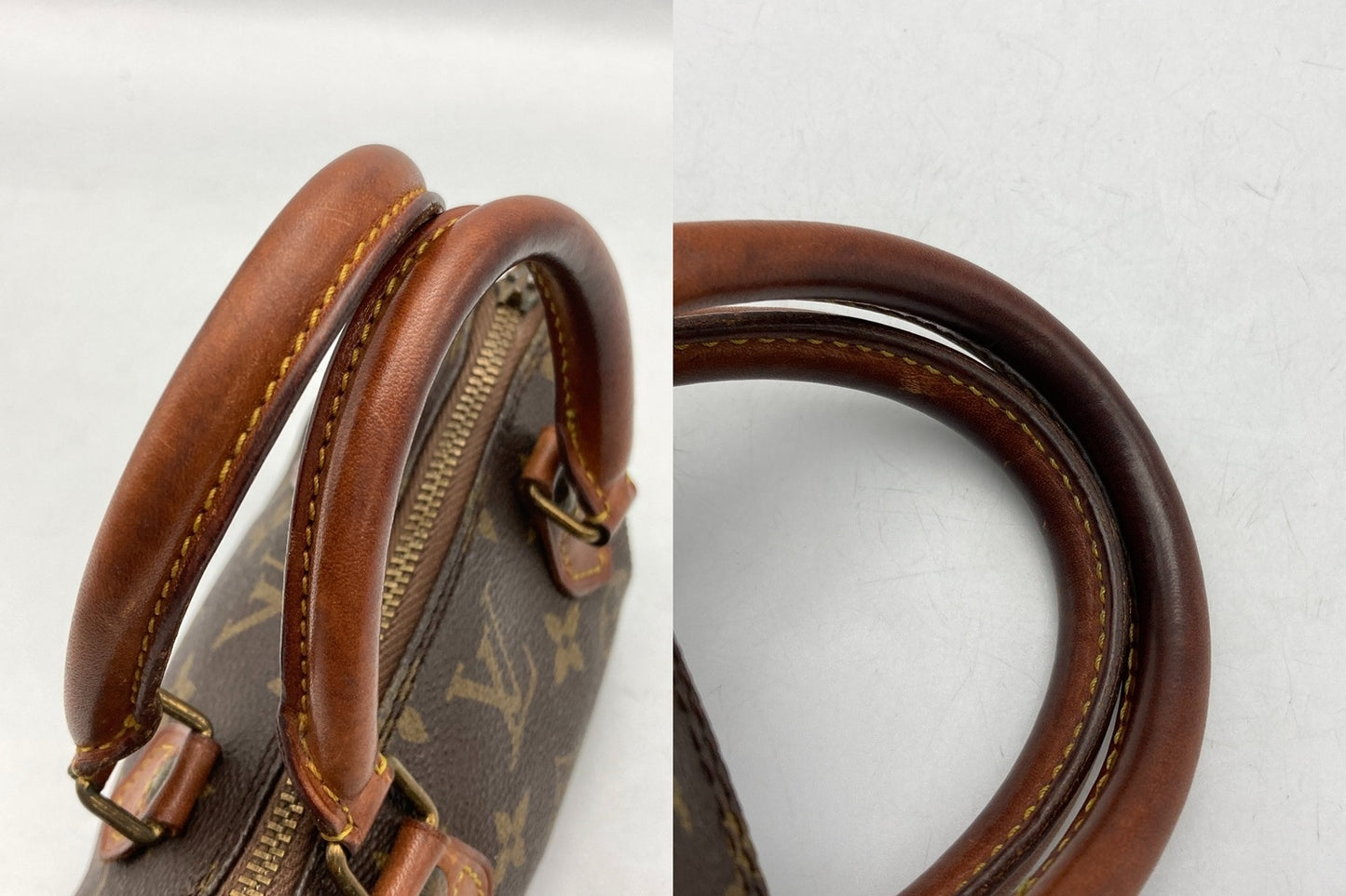 LOUIS VUITTON ルイヴィトン モノグラム ミニスピーディ ハンドバッグ M41534 中古 D4