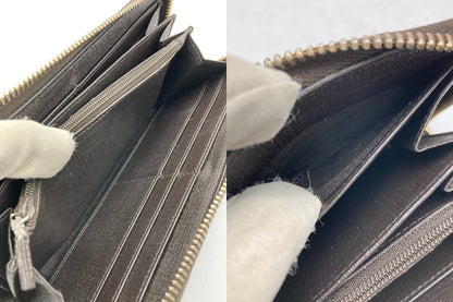 GUCCI グッチ GGスプリーム ラウンドファスナー長財布 212110 中古 D4