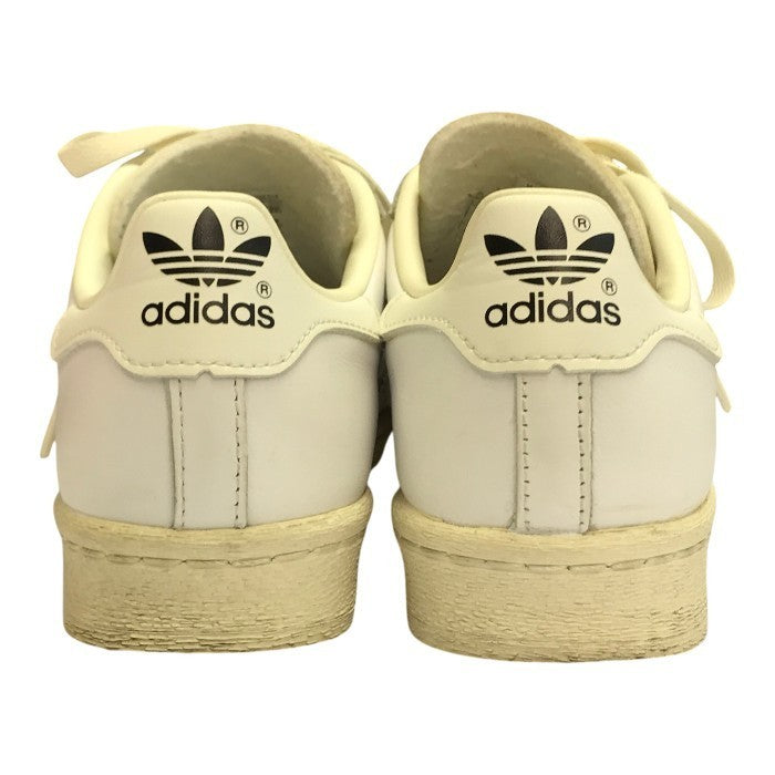 adidas × URBAN RESEARCH DOORS スーパースター スニーカー レディース ローカット SUPERSTAR シンプル ホワイト 24.0cm ID5113 中古 T1