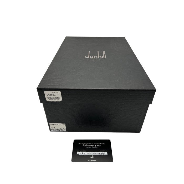 ダンヒル スニーカー L 1B106Y410 41(約26cm) dunhill ブランド 靴 シューズ スウェード オレンジ  メンズ 中古 W４
