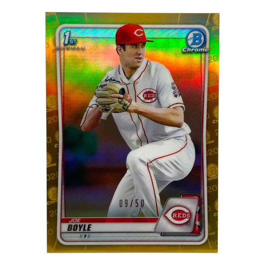 TOPPS MLBカード BOWMAN CHROME JOE BOYLE REDS 09/50 #BD-165 中古 IT2