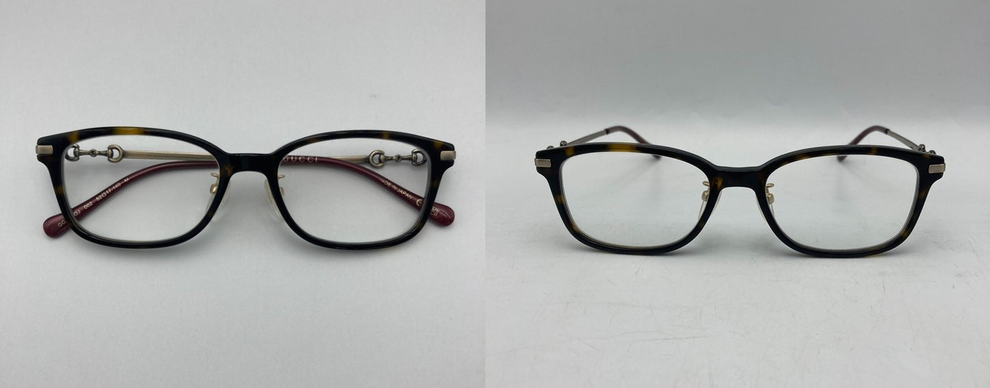 GUCCI グッチ 度入りメガネ メガネフレーム 日本製 GG1129OJ-002 中古 D4