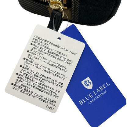 未使用品 BLUE LABEL CRESTBRIDGE ブルーレーベル クレストブリッジ ポーチ レディース チェック 小物入れ かわいい 55215-421-16 中古 W４
