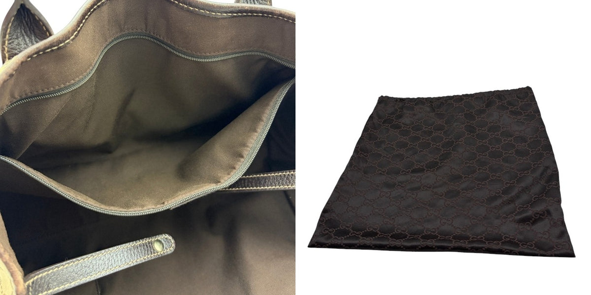 グッチ GUCCI プリンシー GGキャンバス トートバッグ 163805 鞄 ブランド レディース レザー おしゃれ 中古 W４