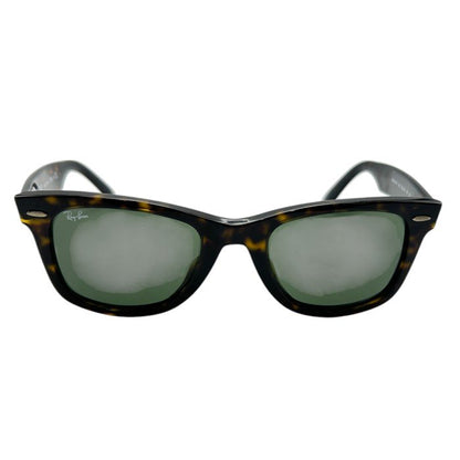 Ray・Ban レイバン サングラス べっ甲 RB2140-F メガネ 眼鏡 メンズ WAYFARER ウェイファーラー 中古 W４