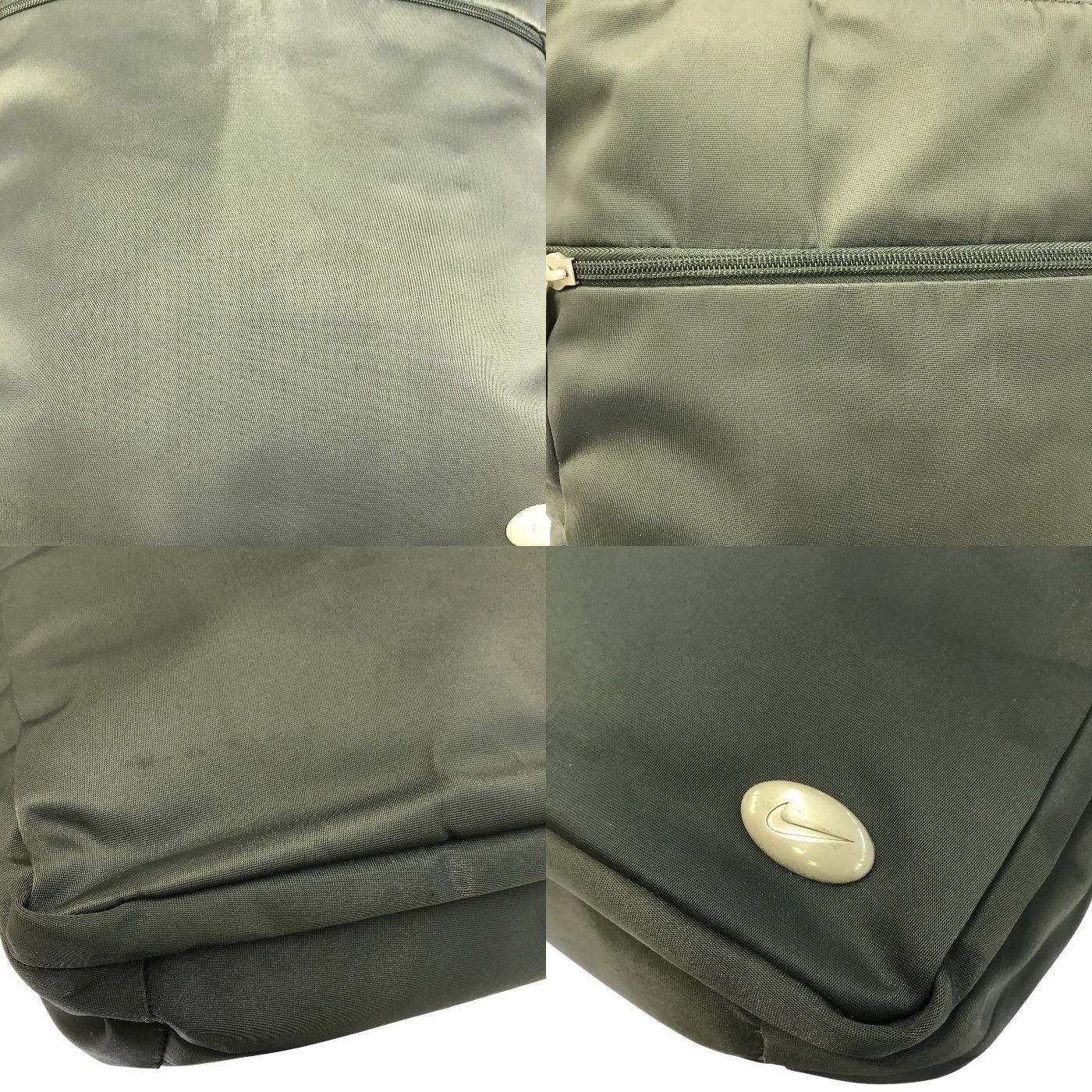 NIKE maruem トートバッグ メンズ ナイロン ショルダー 通勤 通学 カーキ 中古 T1