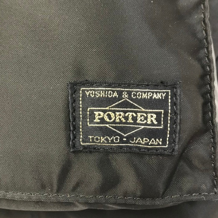 PORTER ポーター タンカー トートバッグ ユニセックス ナイロン 軽量 フロントポケット ブラック 622-76995 中古 T1