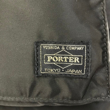 PORTER ポーター タンカー トートバッグ ユニセックス ナイロン 軽量 フロントポケット ブラック 622-76995 中古 T1