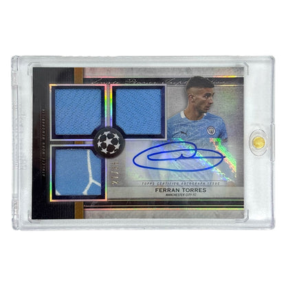 TOPPS サッカーカード MUSEUM COLLECTION FERRAN TORRES MANCHESTER CITY /35 #SPTR-FT 中古 IT1