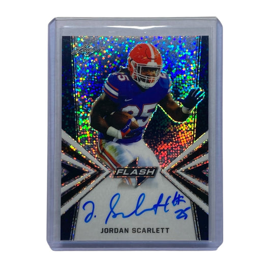 Leaf NFLカード FLASH JORDAN SCARLETT 32/50 #BA-JS4 中古 IT2