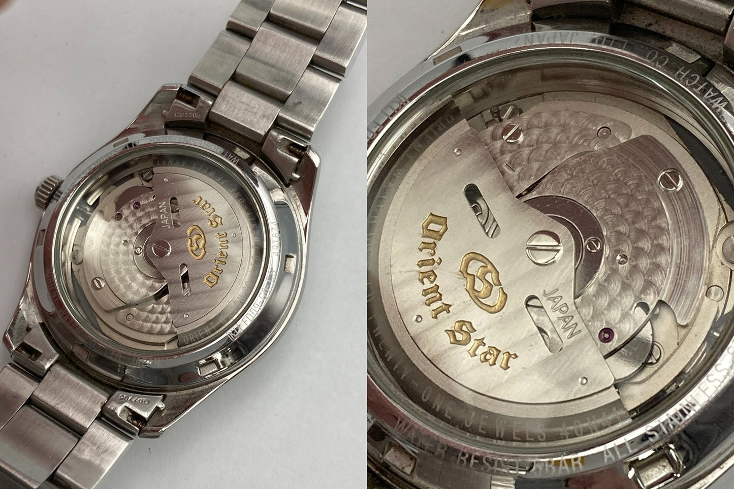 ORIENT STAR オリエントスター オートマティック クラシック 腕時計 パワーリザーブ WZ0091FD 中古 D4