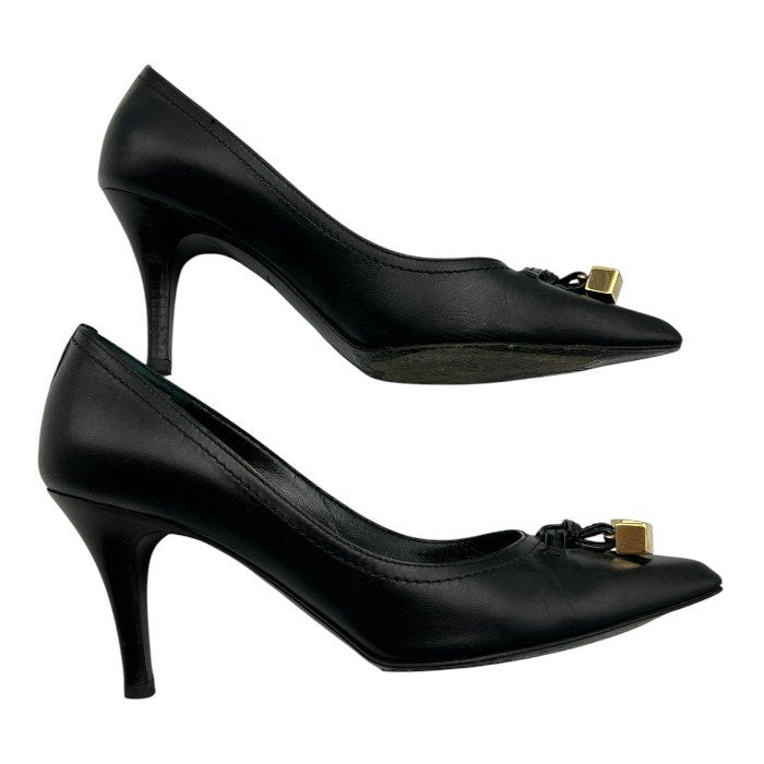 LOUIS VUITTON ルイヴィトン パンプス 35 (約22.5cm) ブランド 靴 シューズ ヒール レザー 中古 W４