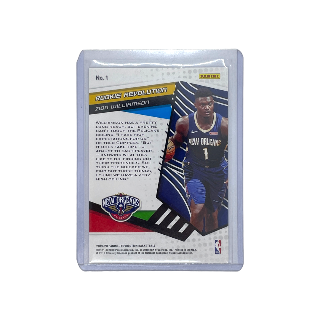 PANINI NBAカード REVOLUTION ROOKIE REVOLUTION ZION WILLIAMSON #1 中古 IT1