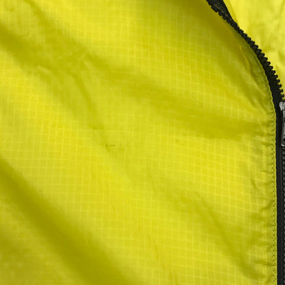 THE NORTH FACE ザノースフェイス ナイロンジャケット メンズ フルジップ アウトドア 薄手 軽量 Lサイズ イエロー NP11108 中古 T1