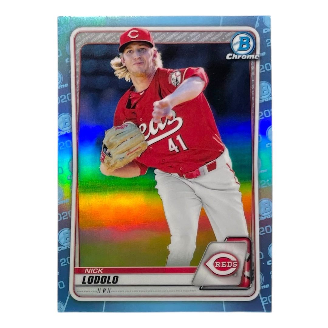 TOPPS MLBカード BOWMAN CHROME NICK LODOLO CINCINNATI REDS #BD-179 中古 IT2