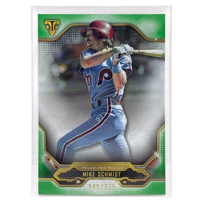 TOPPS MLBカード TRIPLE THREADS MIKE SCHMIDT PHILADELPHIA PHILLIES /275 #71 中古 IT1