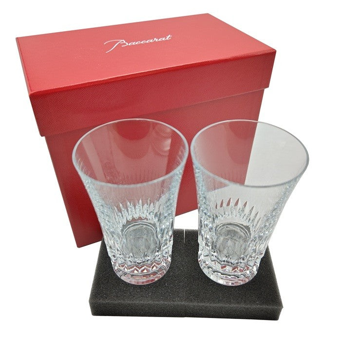【未使用品】 Baccarat バカラ ティアラ グラス ジャパン ペア 中古 H４