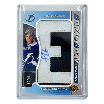 UPPER DECK NHLカード SP GAME USED SLATER KOEKKOEK LIGHTNING /35 #DDM-SK 中古 IT1