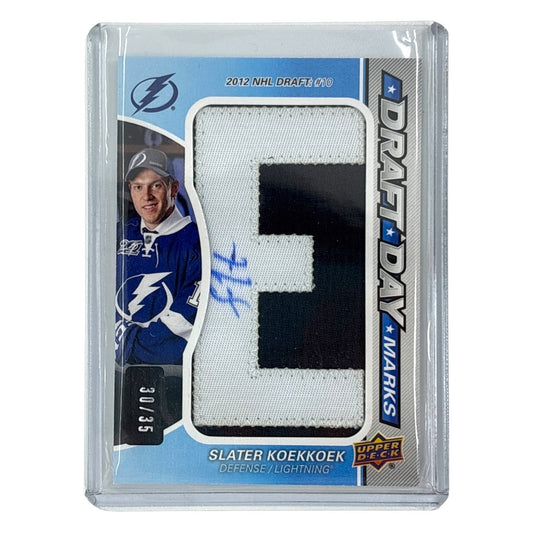 UPPER DECK NHLカード SP GAME USED SLATER KOEKKOEK LIGHTNING /35 #DDM-SK 中古 IT1